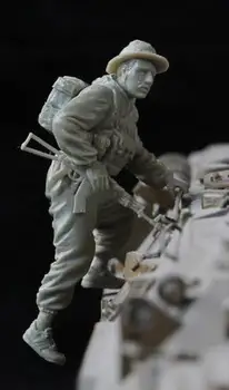 1/35 de la Resina de la Construcción de modelos de Kit de la Figura soldados Afganos