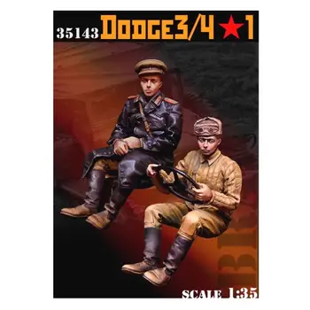 1/35 de Resina Modelo de la Figura GK，soldado Soviético , sin montar y sin pintar kit