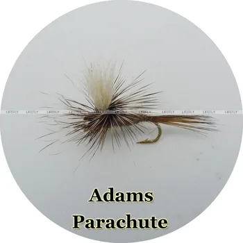 1 Docena De Adams Parachute - Moscas Secas, La Trucha, La Pesca Con Mosca