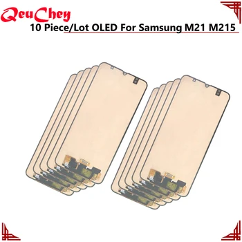10 piezas/Lote OLED De Samsung Galaxy M21 2020 M215 M215F SM-M215F/DS de la Pantalla LCD de la Pantalla Táctil de la Asamblea