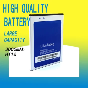 100% Nuevo 3000mAh Batería de Alta Calidad Para Homtom HT16 HT 16 Pro 16Pro Smart Teléfono Móvil En Stock Entrega Rápida