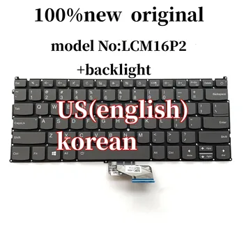 100%nuevo original en inglés NOS coreano Teclado Retroiluminado Para Lenovo 720S-13 PC4SX-NOS PC4SX-KOR LCM16P2 PK131491B00 PK131491A03