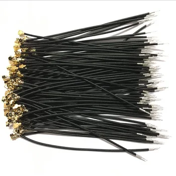 100pcs Negro IPX IPEX u.fl Femenino de una Sola cabeza de Conector 1.13 Cable de 5 cm 10 cm 15 cm 20 cm 25 cm 30 cm IPX 1.13 mm RG1.13 Cable