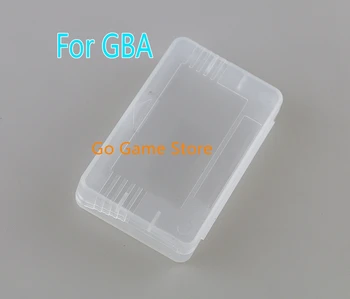 10pcs/lot Para GBA de Plástico de alta calidad Cartucho de Juego Caso de la tarjeta de la caja de caso