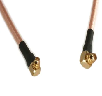 10pcs RG316 Cable de Extensión MMCX macho a MMCX Macho RF Coaxial Cable Flexible de 10 cm 20 CM 30 CM 50 CM 100 CM