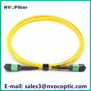 12C SM MPO(Mujeres/Senko) UPC-MPO(Mujeres/Senko) de la UPC 9/125 G657A1 Ronda Cable de 3.0 mm LSZH 1M 2M 3M 5M Polaridad B Patch Cable de Fibra