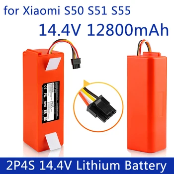 14.4 V li-ion Batería del robot de limpieza aspirador Batería de Recambio para Xiaomi Robot Roborock S50 S51 S55 de Accesorios Piezas de Repuesto