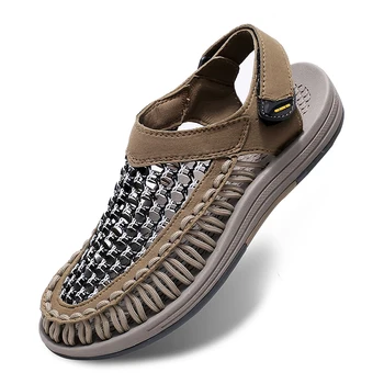 2023 los Zapatos de los Hombres de Verano de la Nueva Gran Tamaño de los Hombres de las Sandalias de los Hombres de las Sandalias de Moda Sandalias, Zapatillas de Gran Tamaño 38-47