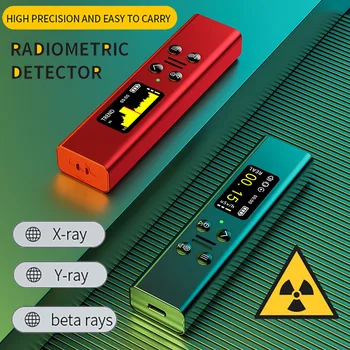2023 NUEVO contador Geiger de Alta Precisión Nuclear Detector de Radiación de rayos X Beta Gamma Detector Geiger Dosímetro