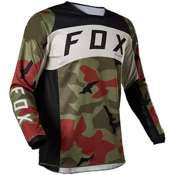 2023 personalizar FOX TELEYI equipo de moto mtb de motocross jersey de Enduro Maillot Hombre DH BMX MX Ciclismo de Descenso jersey