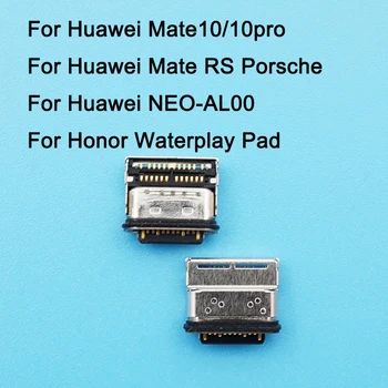 20pcs Micro USB, Jack de Carga del Cargador Conector del Puerto de Reparación Para Huawei Mate10/10pro Compañero de Porsche RS NEO-AL00 Honor Waterplay Pad