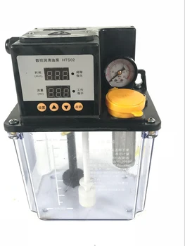 2L Doble Display Digital Automático de Lubricación de la Bomba Engrasadora Digital de Control Numérico Eléctrico sistema de Lubricación del CNC de la Bomba de 110V/220V