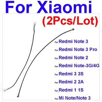 2PCS de la Señal de la Antena Flex Cable Para Redmi Note2 3 Pro 1 2 3 1 2A 3 Wifi Conector del Flex de la Cinta Para Xiaomi Mi Note 2 De 3 Piezas