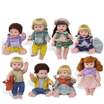 30 cm de Silicona Listo Muñecas, Popular Renacer Muñecas para las Niñas, Cuerpo Suave de Muñecas para los Niños, Muñecas hechas a Mano