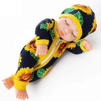 30cm Renacer la Muñeca del Bebé Recién nacido Bebé el Tamaño de la 3D de la Piel de Simulación Renacimiento Muñecas de Juguete Lindo Bebé para Dormir Serie de Muñecas de Juguete para los Niños Regalo