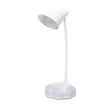 4Type LED Lámpara de Escritorio Plegable Regulable Toque la Lámpara de la Mesa DC5V Alimentado por USB Mesa de Luz 6000K Luz de la Noche Eyeprotection Lámpara de Lectura