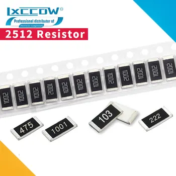 50Pcs 2512 SMD chip resistor fijo 1W 0.1 R 0.01 R 0.05 R 0.001 0.005 R R 0.33 R 0.5 R 1R 0R 10R 100R 1K 2W 0.01 0.1 0.33 0.05 1 0 ohm