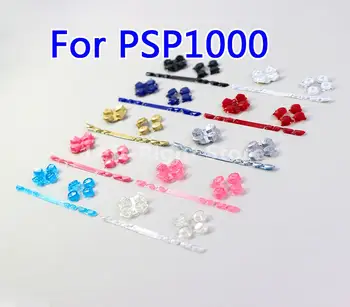 5sets Izquierda Derecha ABXY Seleccione Inicio Botón Home Kit de Reemplazo Para PSP1000 PSP 1000 juegos de la Consola de Reparación de Piezas de