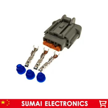 6185-0869 3 Pin 2.3 mm hembra luz del coche plug, Auto eléctrico conector de la luz de Sumitomo coche Nissan etc.