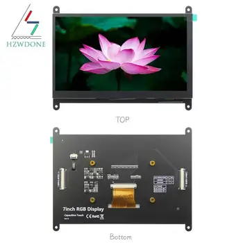 7 pulgadas RGB táctil capacitiva IPS LCD módulo compatible con Atómico/Wildfire STM32 la junta de desarrollo