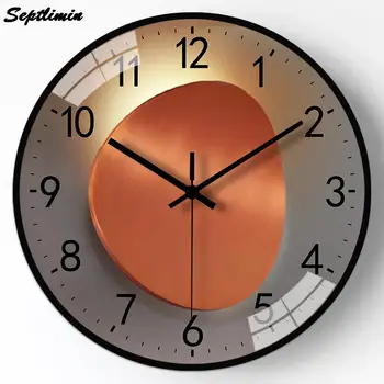 8 Pulgadas De Arte De Sol Reloj De Pared De Diseño Nuevo A Los Niños De Plástico Reloj De Salón Dormitorio Casa O En La Oficina De La Decoración Reloj Mural