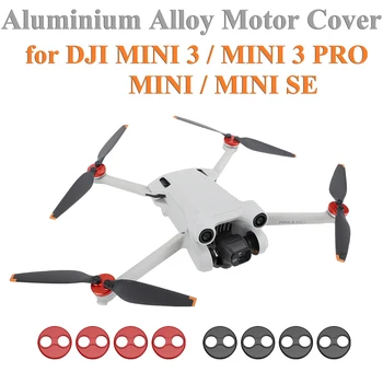 A prueba de polvo de la Aleación de Aluminio para DJI Mini 3 Pro/Mini 3/MINI/SE de la Cubierta del Motor del Motor Tapón de Peso Ligero Drone Accesorios
