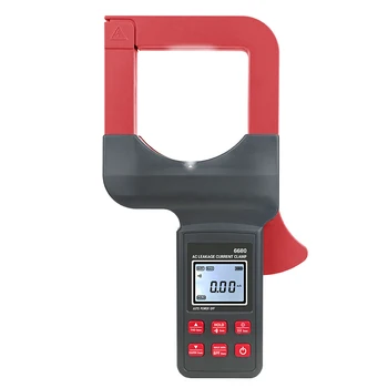 Abrazadera en forma de AC amperímetro de corriente de fuga detector para la detección de armónicos de Bluetooth de la abrazadera en forma de true RMS medición