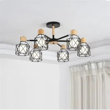 Ajustable Modernos Led Lámparas de Brillo Para la sala de estar Dormitorio Cocina de Madera de Iluminación de la lámpara de Decoración para el Hogar Accesorios de Iluminación