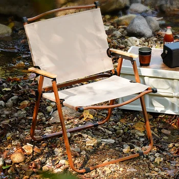 Al aire libre, silla plegable camping picnic de viaje portátil taburete silla de playa la pesca de la silla de camping suministros