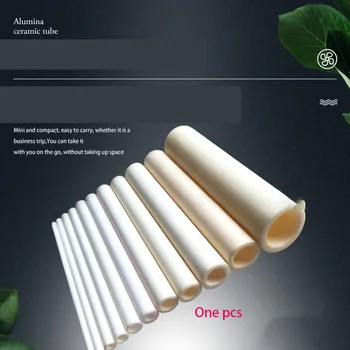 alúmina de cerámica tubo pequeño hueco del tubo de cerámica de cerámica de termopar tubo de protección de alta resistencia a la temperatura