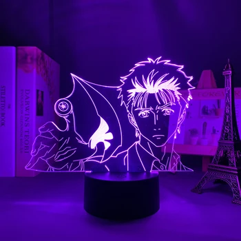 Anime Parasyte La Máxima de la Luz del Led para los Niños del Dormitorio de la Decoración de la lámpara de noche de Cumpleaños Decoración de la Habitación de Don Escritorio 3d Lámpara de Manga Parasyte