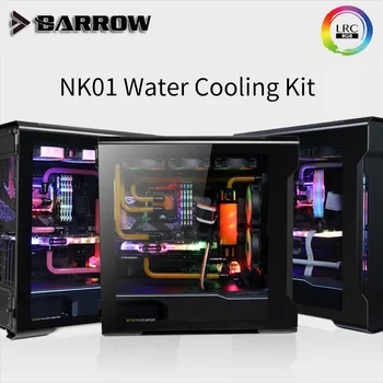 Barrow NK01 de Agua Kit de Refrigeración Con 5v 3 patillas de Iluminación , 2021 Nuevo de Alta Calidad de círculo Completo De 360 Radiador , Bloque de la CPU , el Embalse de