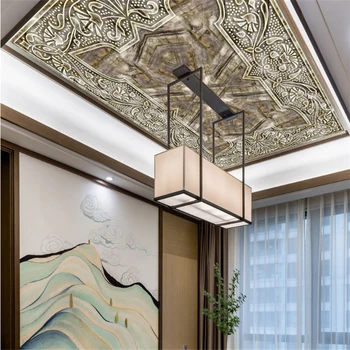 beibehang fondo de pantalla para la habitación de los niños Europeos patrón de papel tapiz rollo de mosaico de mármol, techo mural de papel pintado de papier peint mural 3d
