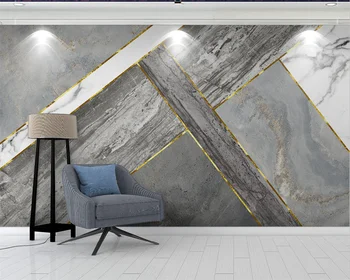 beibehang Personalizado geométricas papel de parede minimalista moderno creativo abstracto de jazz de mármol blanco de fondo fondo de pantalla