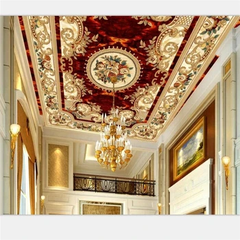 beibehang un fondo de pantalla Personalizado de gran lujo en nueva estilo Europeo fondo de mármol de la pared piso techo de fondo de papel de parede