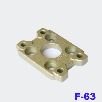 CA2B/CDA2F cilindro de aire Fija la placa de montaje de diámetro de 63 mm de la brida de la base de CA2-F06 SMC tipo de neumático de la parte