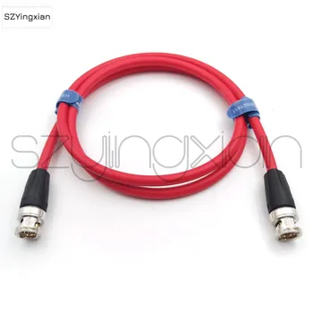Caname LV-61S cable de vídeo, azul negro verde rojo, cable de vídeo SDI, aleta de tiburón 75 ohm cable de vídeo, directamente BNC a la recta BNC