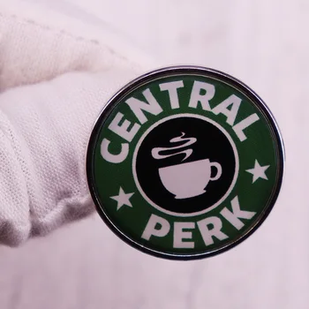 Central Perk Amigos Del Café De La Tienda Insignia Broche