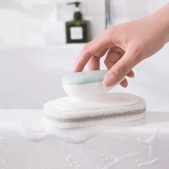 Cepillo de limpieza de Baño/mosaico/cocina/encimera/Pot Esponja