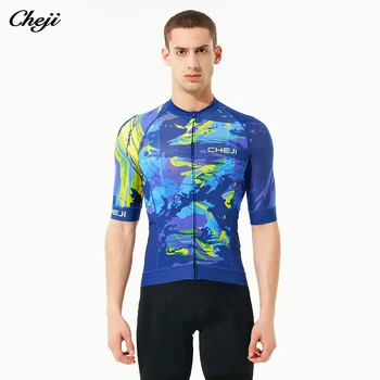 Cheji 2023 nuevo ciclismo sudadera de los hombres de verano de la camiseta de manga corta de secado rápido de alta calidad