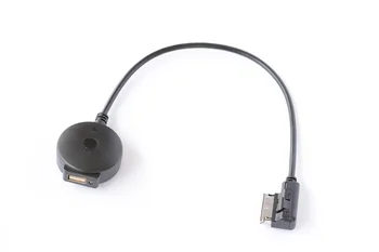 CHESHUNZAI MMI 3G AMI multimedia Adaptador de música compatible con Bluetooth cable de audio + USB interfaz para Q5 Audi A5 A7 A5 A6 A8 Q7 A4