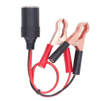 Clip Conector de 28cm 18AWG de Alta Eficiencia Estable Universal de 36V 10A Batería Clip de Cable para el Coche Electrodomésticos