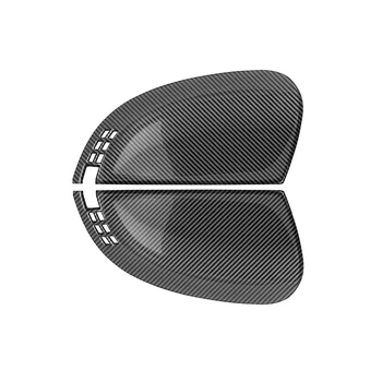 Coche de Fibra de Carbono Retrovisor del Lado del Espejo de Cristal Cubierta de Recortar los marcos Laterales de Tapas de Espejo para Hyundai IONIQ 6 2022 2023+