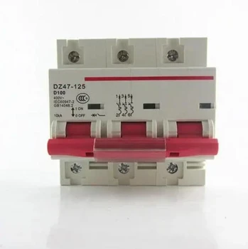 DC 1000V 3P Solar Mini Disyuntor de Circuito de Protección de Sobrecarga Interruptor de 6A 16A 20A 25A 32A 50A 63A 80A 100A 125A Fotovoltaica PV MCB
