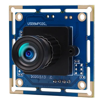 De alta Resolución del Sensor IMX179 de 8MP 0.5 lux Mini USB Módulo de Cámara para Android/Linux/Windows Industrial Webcam