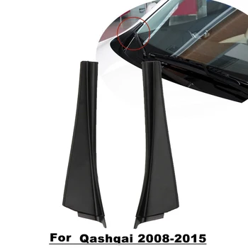 Delantera del coche del Parabrisas Moldura Lateral Cubierta del Guardabarros Delantero de la Cubierta para el Nissan Qashqai 2008-2015