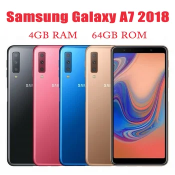 Desbloqueo de Samsung Galaxy A7 2018 Duos A750FN/DS Dual Sim 4 gb de RAM y 64 GB de ROM Mundial de la Versión 6.0