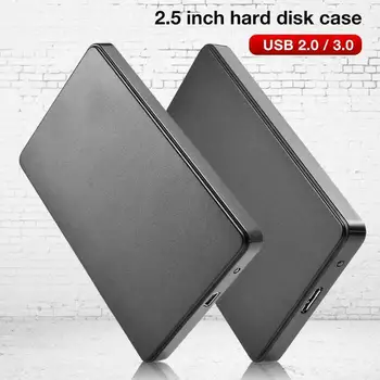 Disco duro Boxs USB 3.0/2.0 5 gbps SATA de 2,5 pulgadas Cierre Externo HDD Disco Duro Caso de la Caja para PC Portátil Unidad de disco Duro Externa de Caso Cuadro