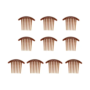 El cabello del Lado de los Peines de Bordes Redondeados Versátil ABS Peines para el Pelo de Clip para Niñas, para Fiesta