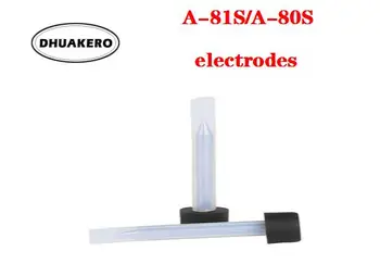 envío gratis AB99B 1 par de electrodos para la empalmadora de fibra electrodo de varilla-80/81S FS-60E/60F/60A/60C